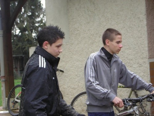 U18 football Gergy sortie vélo